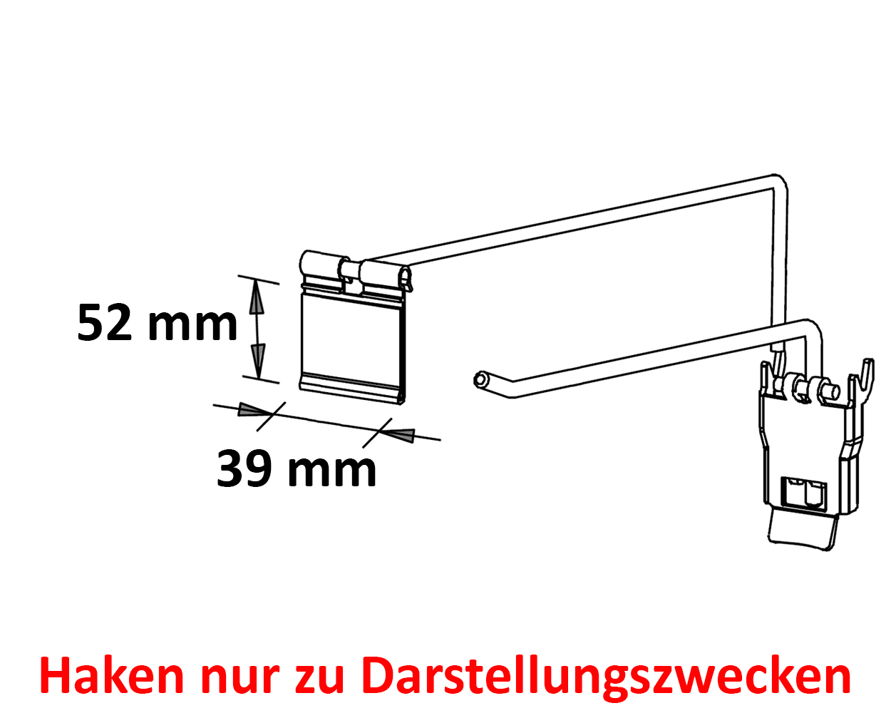 Pendeltasche 39x52 mm (50 Stück) neu