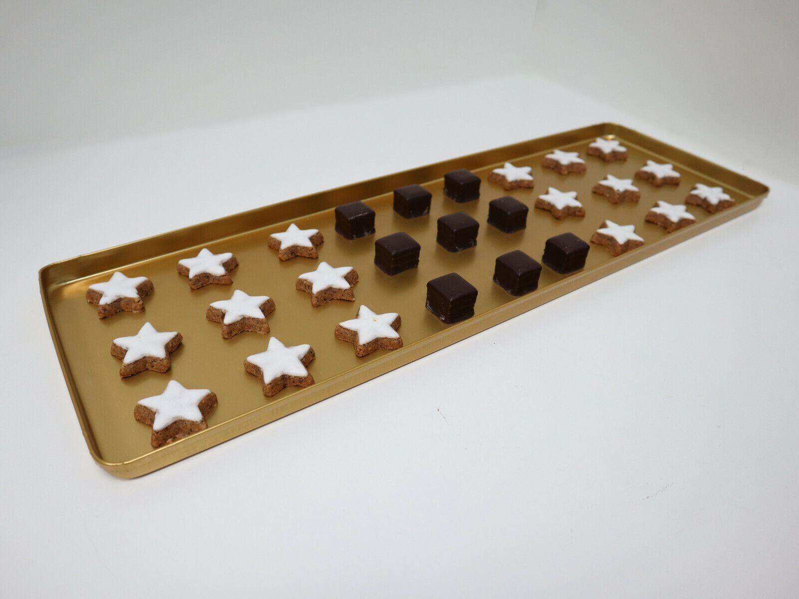 Thekenblech 60x20x2 gold neu Thekenblech 60x20x2 gold neu