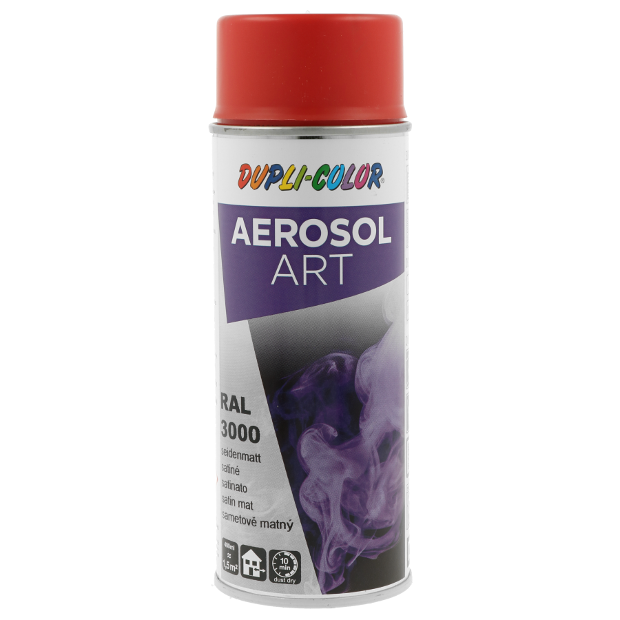 Spraydose Dupli-Color RAL 3000 Feuerrot seidenmatt 400ml (1 Stück)